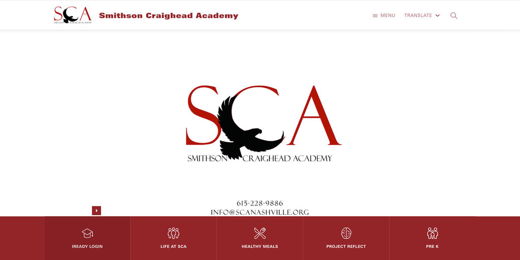 new sca website